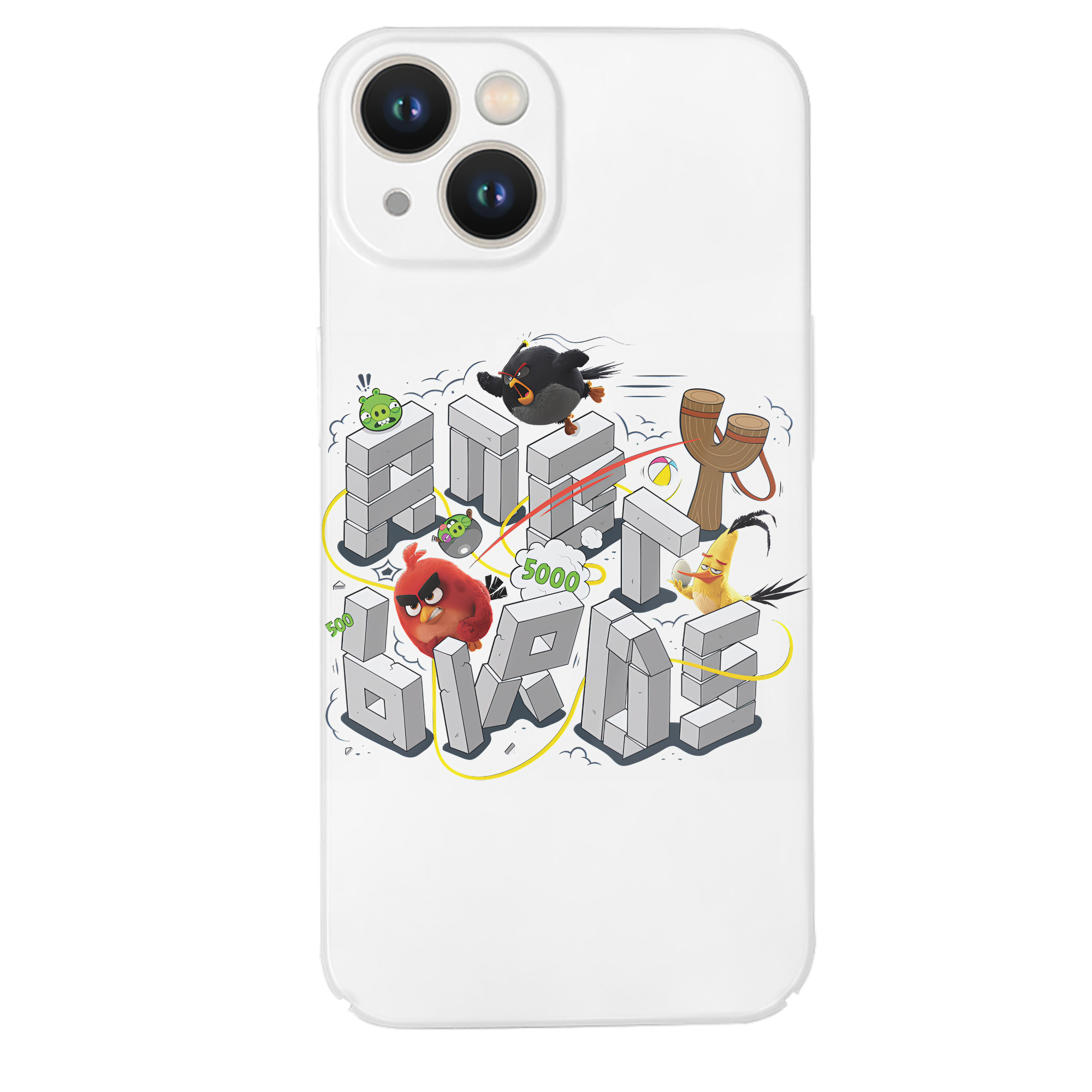 （画像用） Angry Birds アングリーバード 【iPhone 14シリーズ対応】ハードケース
